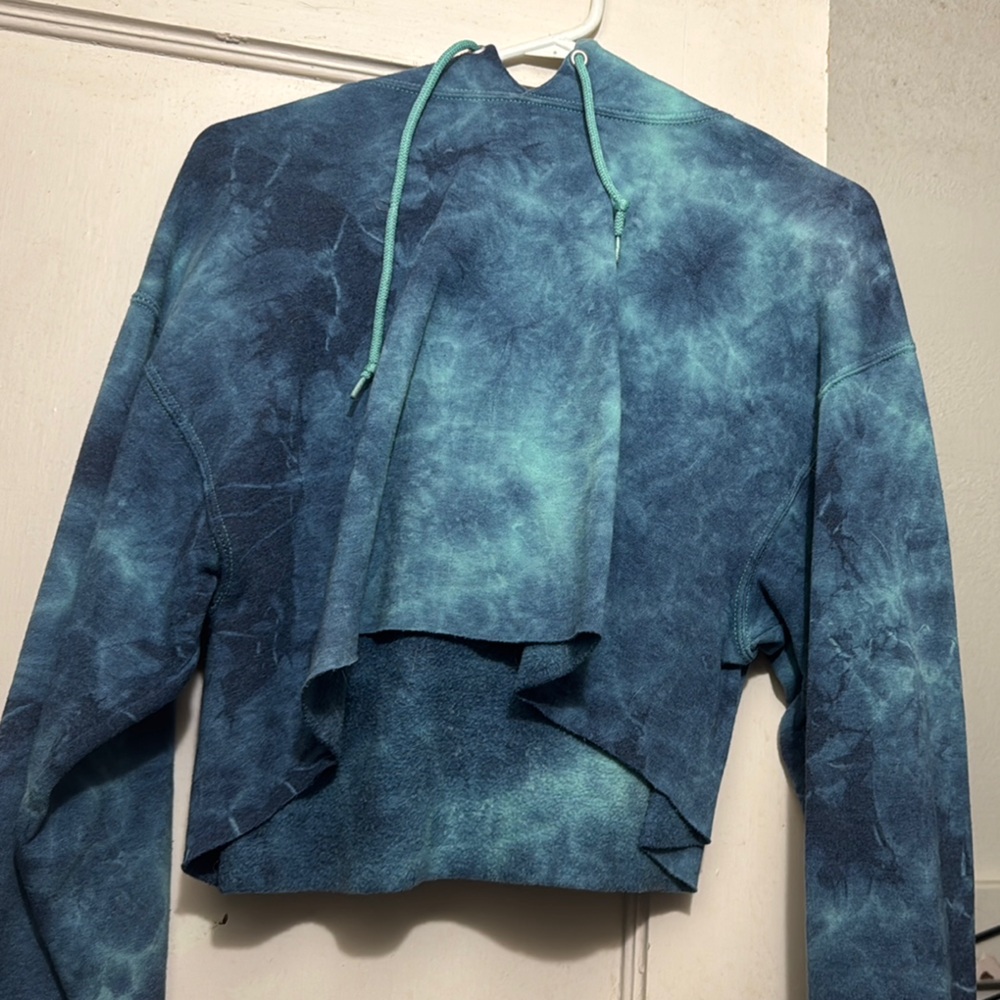 Rue21 Blue Tie-Dye Sweatshirt